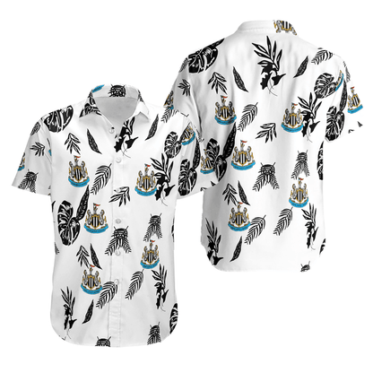 Newcastle United Tropical Hawaii Shirt Beach Short V12