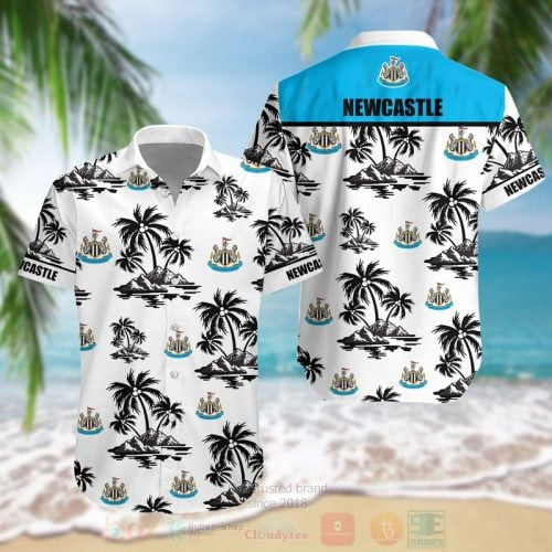 Newcastle United Tropical Hawaii Shirt Beach Short V17