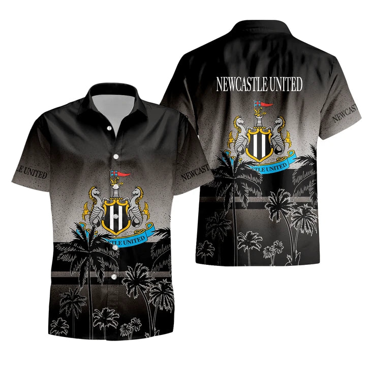 Newcastle United Tropical Hawaii Shirt Beach Short V20