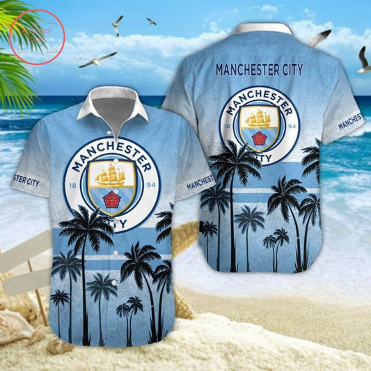 Manchester City Tropical Hawaii Shirt Beach Short V11