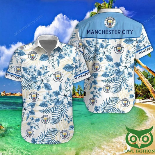 Manchester City Tropical Hawaii Shirt Beach Short V13