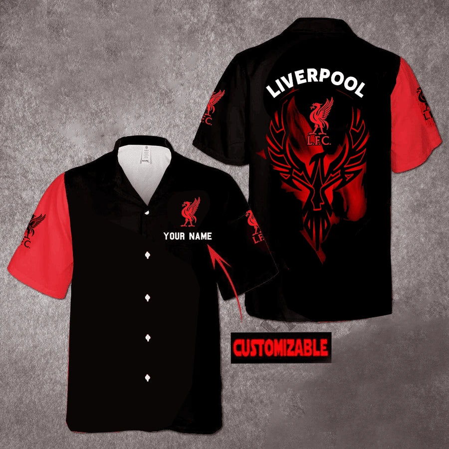 Liverpool Tropical Hawaii Shirt Beach Short S261215