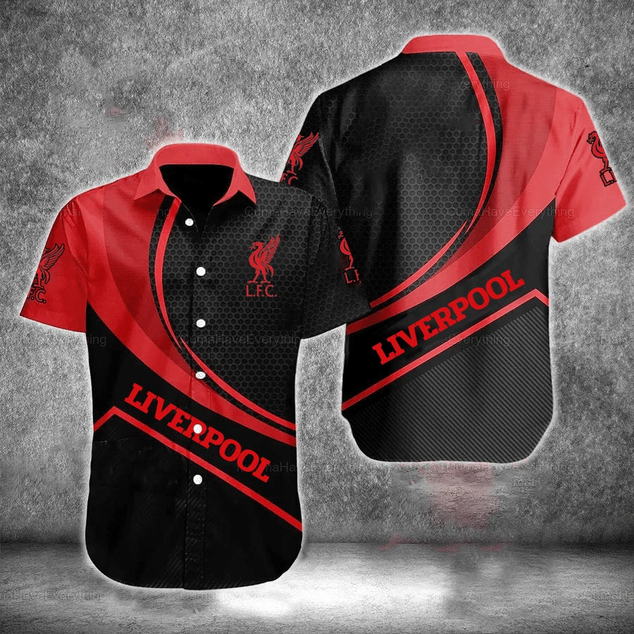 Liverpool Tropical Hawaii Shirt Beach Short V2 S261216