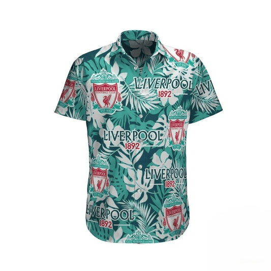 Liverpool Tropical Hawaii Shirt Beach Short V4