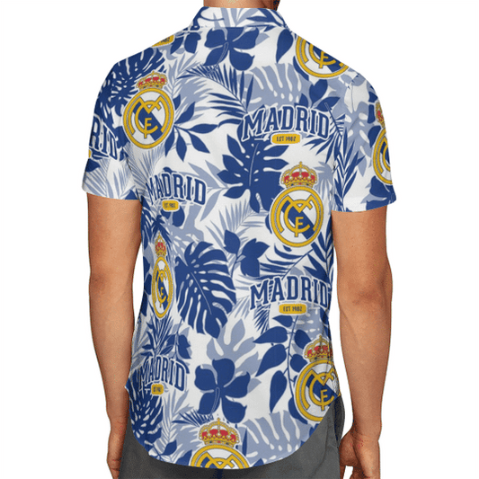 Real Madrid Tropical Hawaii Shirt Beach Short V2