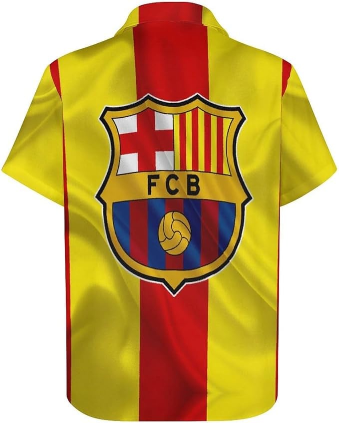 Barcelona Tropical Hawaii Shirt Beach Short V2