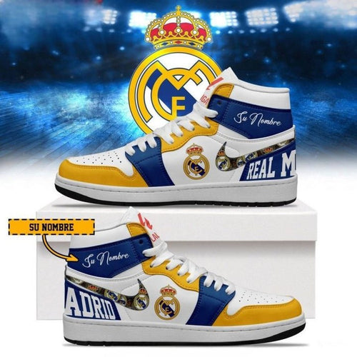 Personalized Real Madrid V3 AJ1 High Custom Sneaker