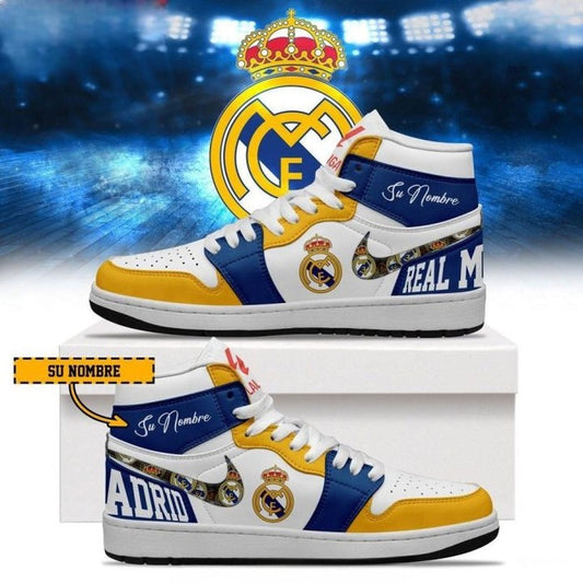 Personalized Real Madrid V3 AJ1 High Custom Sneaker