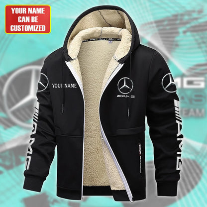 Personalized Merc Fleece 3D Unisex Hooded Jacket