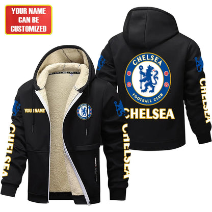 Personalized Chelsea Fleece 3D Unisex Hooded Jacket