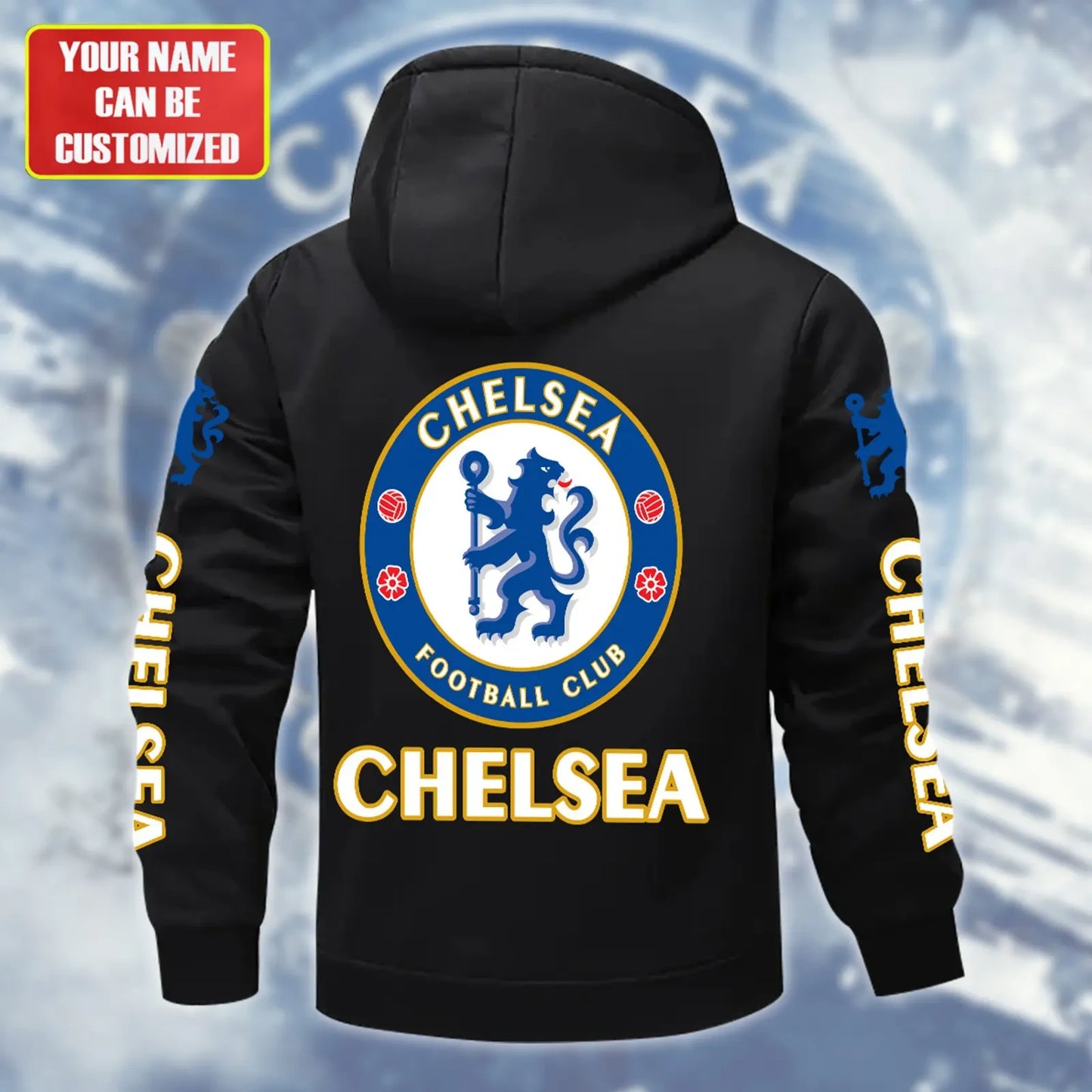Personalized Chelsea Fleece 3D Unisex Hooded Jacket