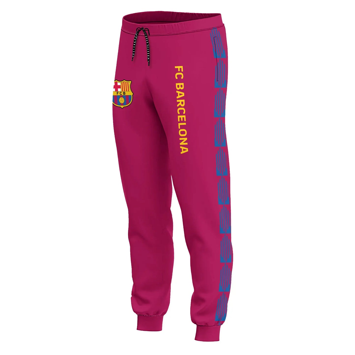 Personalized Barca Zipper Stand Collar Jacket & Sweatpants