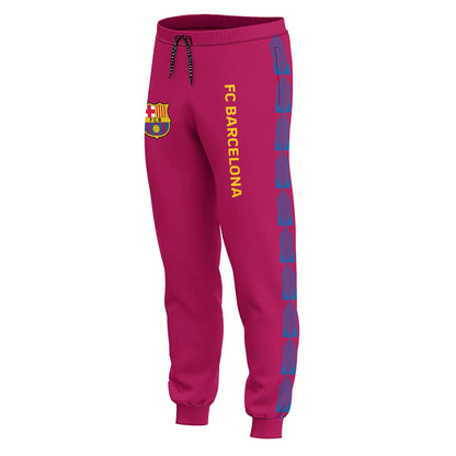 Personalized Barca Zipper Stand Collar Jacket & Sweatpants