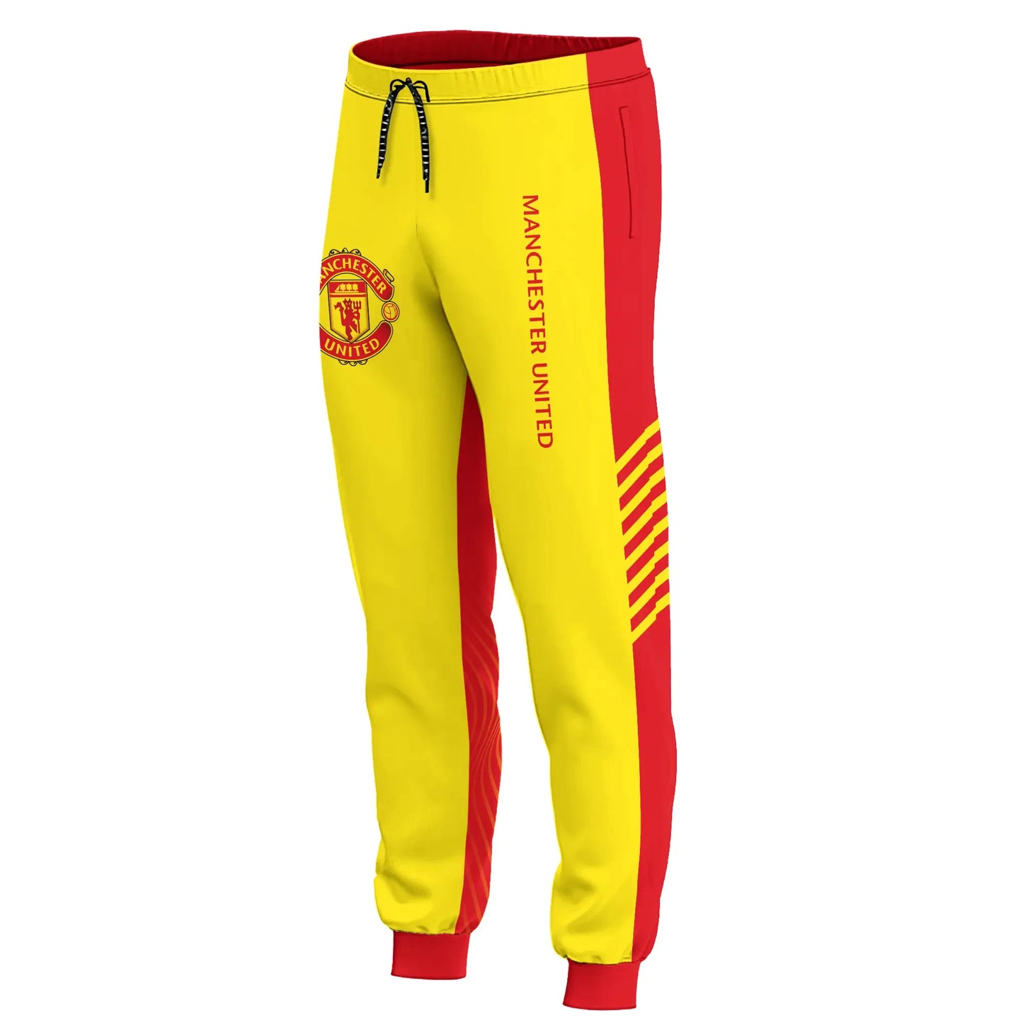 Personalized Manchester United Q2 3D All over Printed Hoodie and Sweatpants set