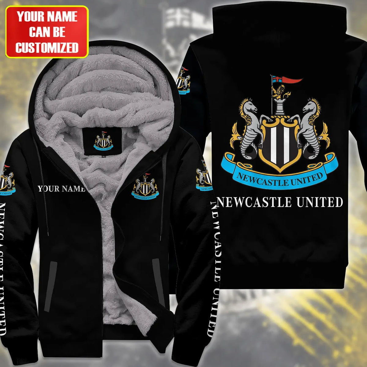 Personalized Newcastle United Fleece 3D All Over Printed Unisex Shirt