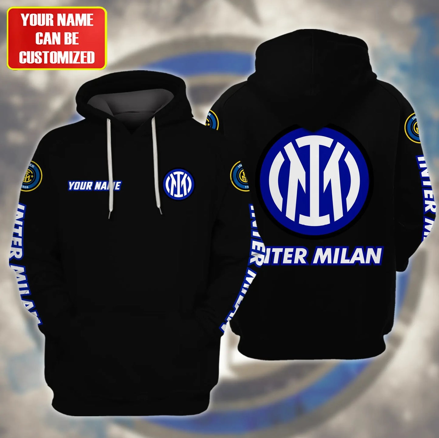 Personalized Inter Milan Fleece 3D All Over Printed Unisex Shirt
