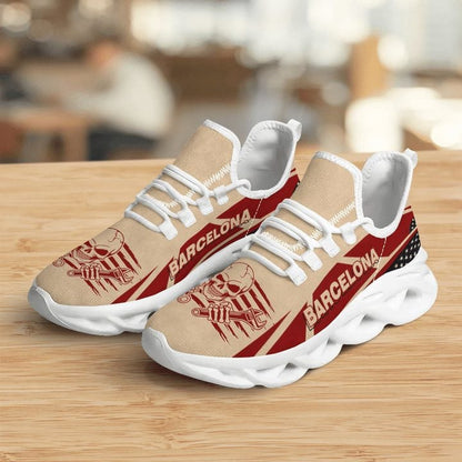 FC Barcelona Skull Bring Wrench Chunky Custom Sneaker