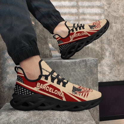 FC Barcelona Skull Bring Wrench Chunky Custom Sneaker