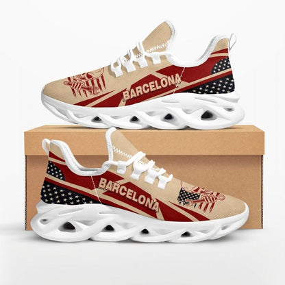 FC Barcelona Skull Bring Wrench Chunky Custom Sneaker