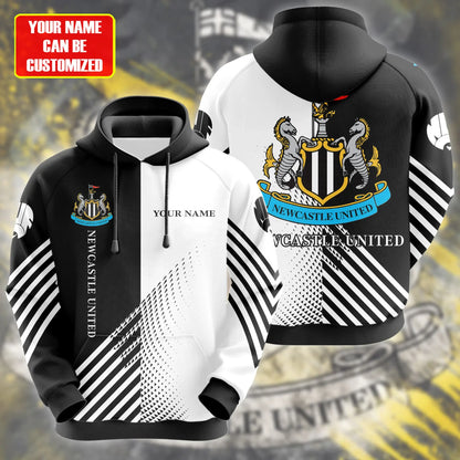 Personalized Newcastle United Q2 3D All over Printed Hoodie and Sweatpants set