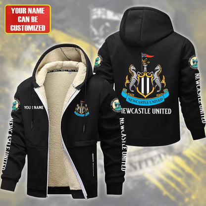 Personalized Newcastle United Fleece 3D Unisex Hooded Jacket