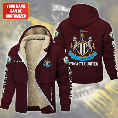 Personalized Newcastle United Fleece 3D Unisex Hooded Jacket