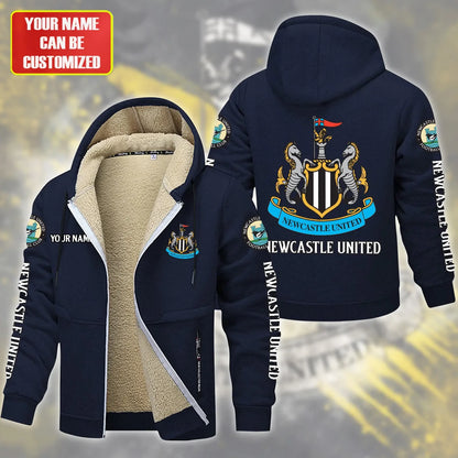 Personalized Newcastle United Fleece 3D Unisex Hooded Jacket