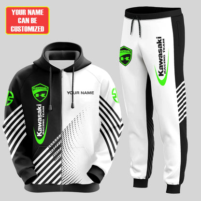 Personalized KW Racing Team 3D All over Printed Hoodie and Sweatpants set