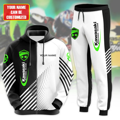 Personalized KW Racing Team 3D All over Printed Hoodie and Sweatpants set