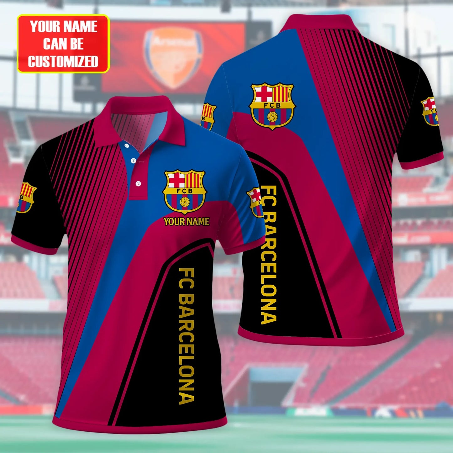 Personalized Barcelona 3D Full Printing Set , Barcelona Shirt , Hoodie , Short , Polo ,hawaii V1