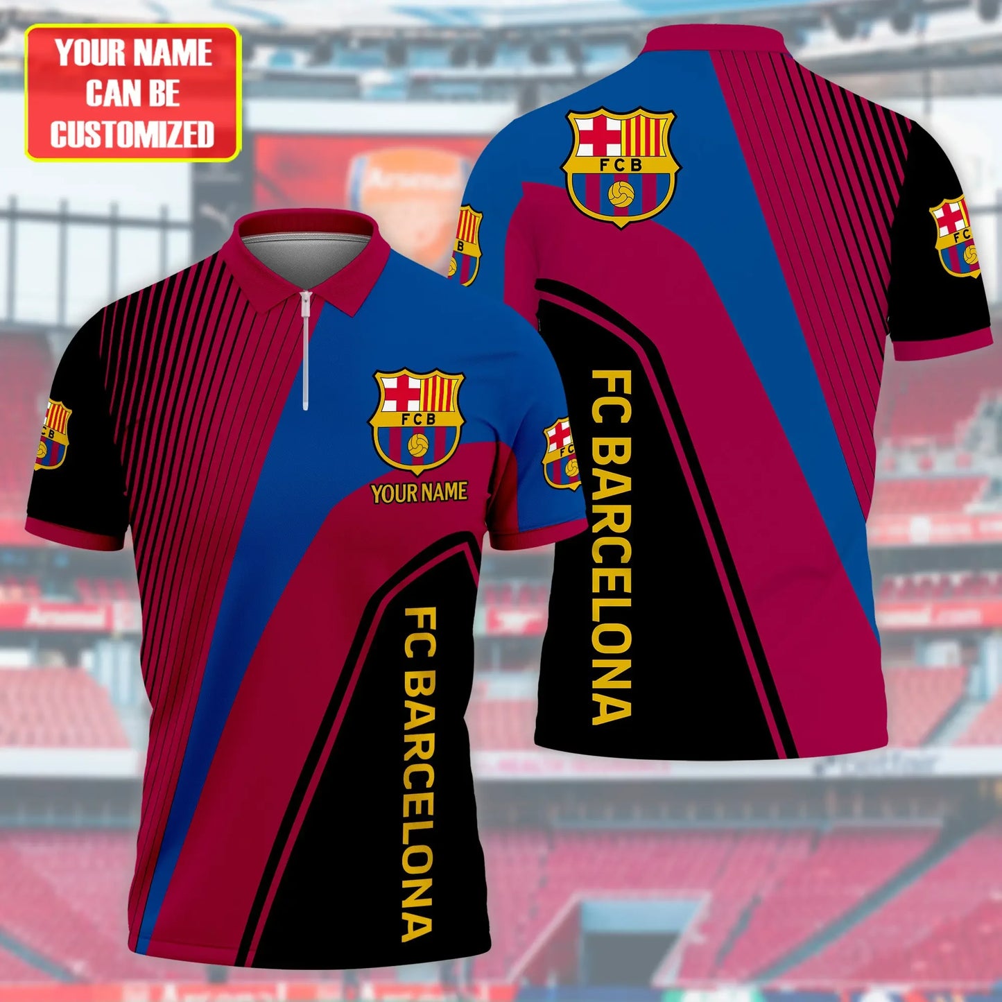 Personalized Barcelona 3D Full Printing Set , Barcelona Shirt , Hoodie , Short , Polo ,hawaii V1