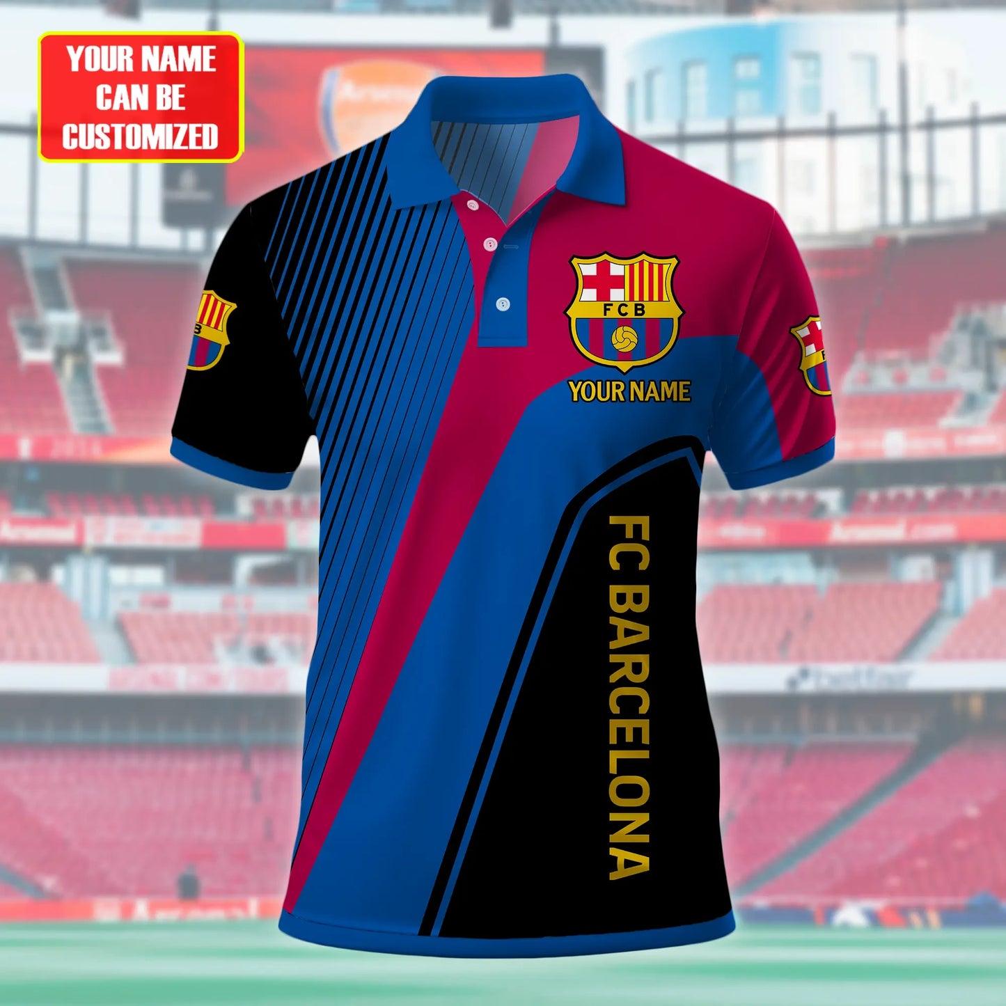 Personalized Barcelona 3D Full Printing Set , Barcelona Shirt , Hoodie , Short , Polo ,hawaii V2