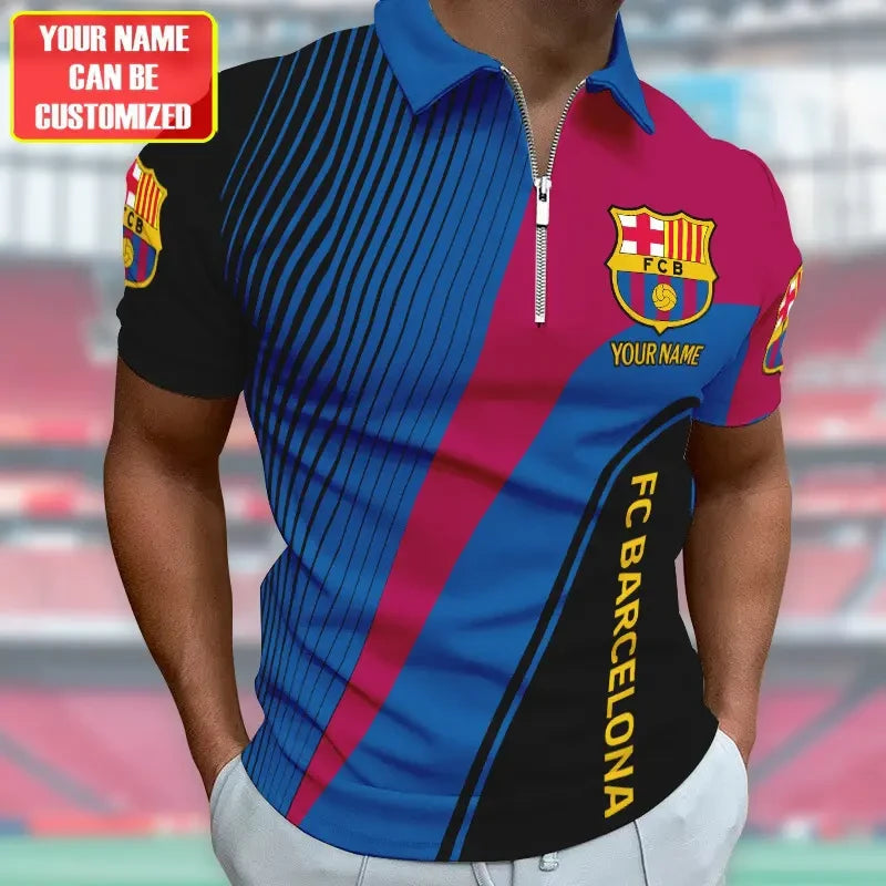 Personalized Barcelona 3D Full Printing Set , Barcelona Shirt , Hoodie , Short , Polo ,hawaii V2