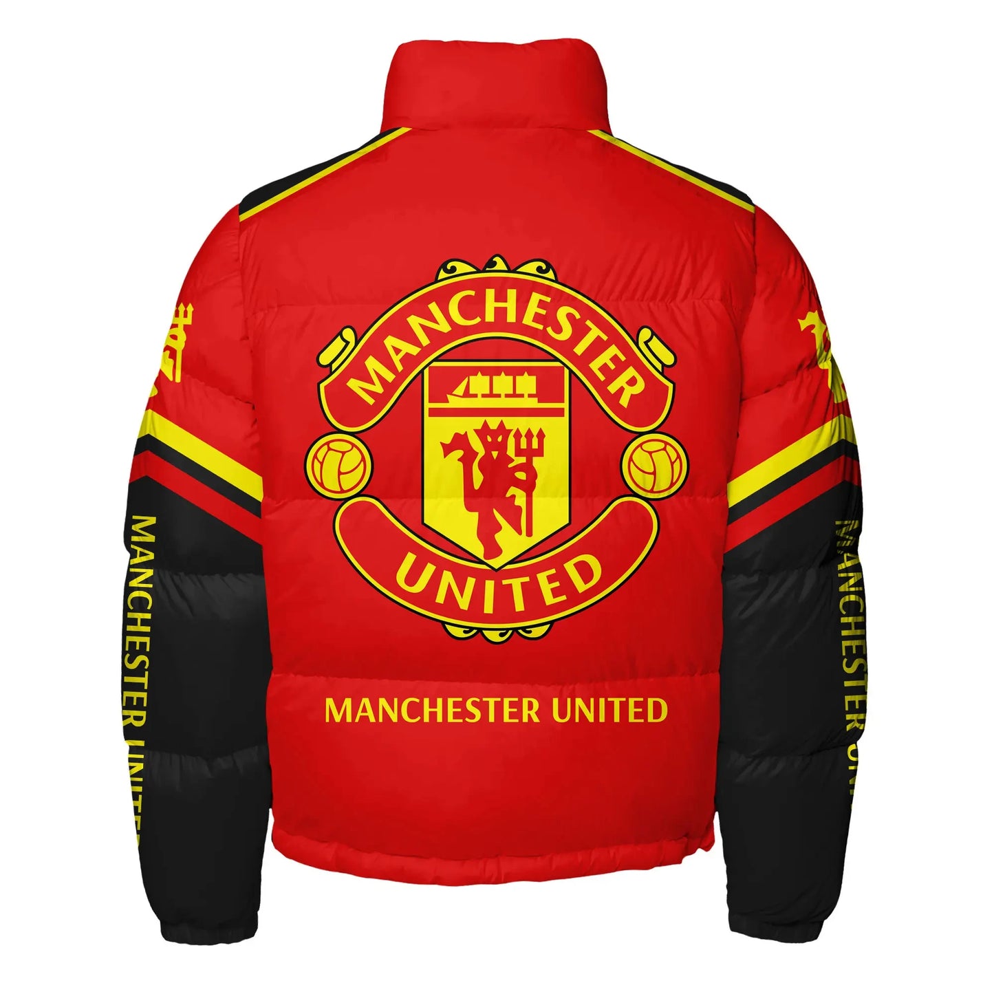 Manchester United Puffer Thermal Stand Collar Jacket