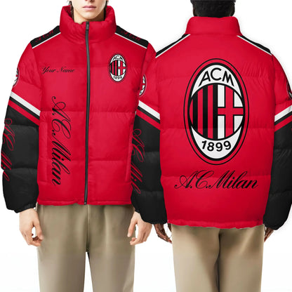 AC Milan Puffer Thermal Stand Collar Jacket