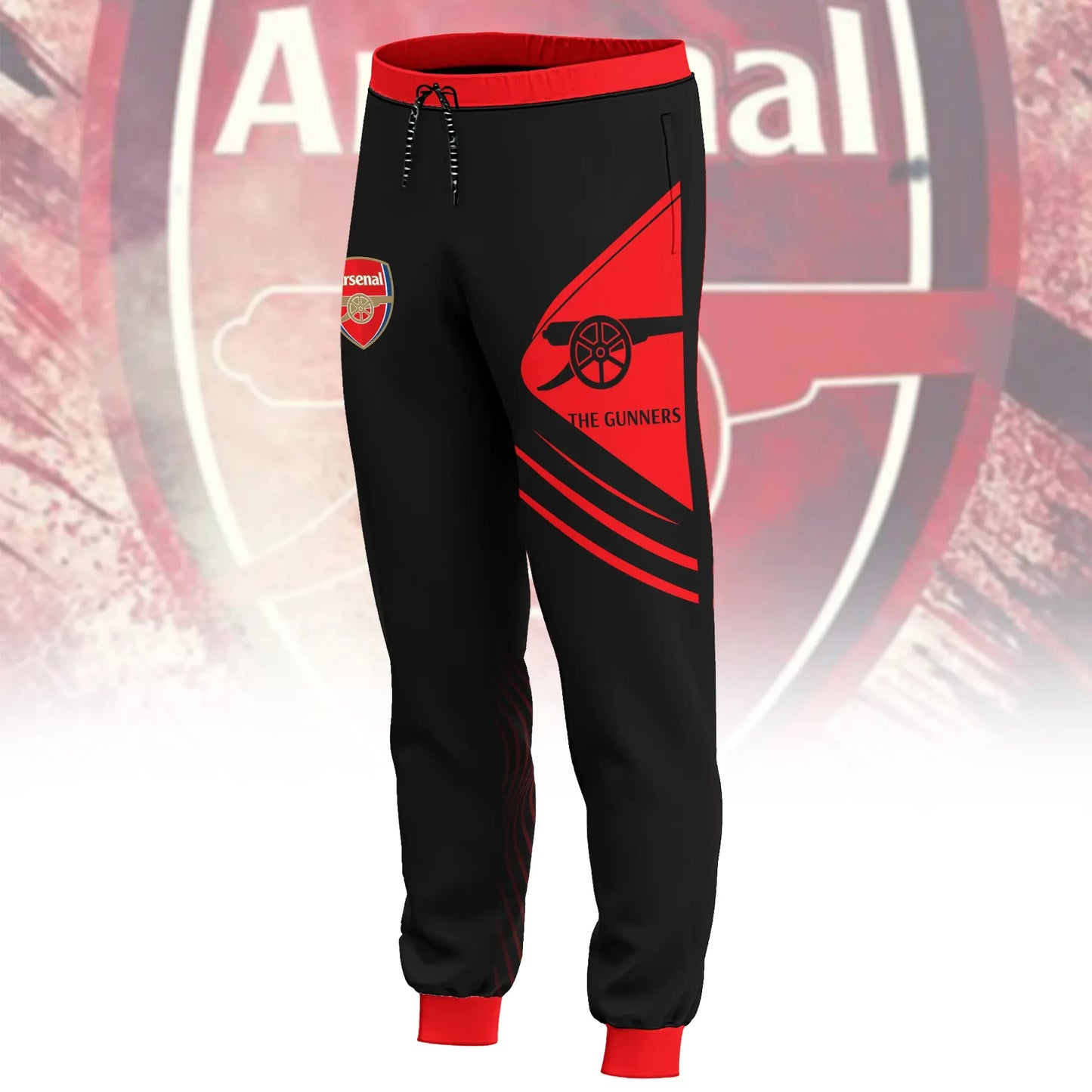 Personalized Arsenal Q4 3D All over Printed Hoodie and Sweatpants set