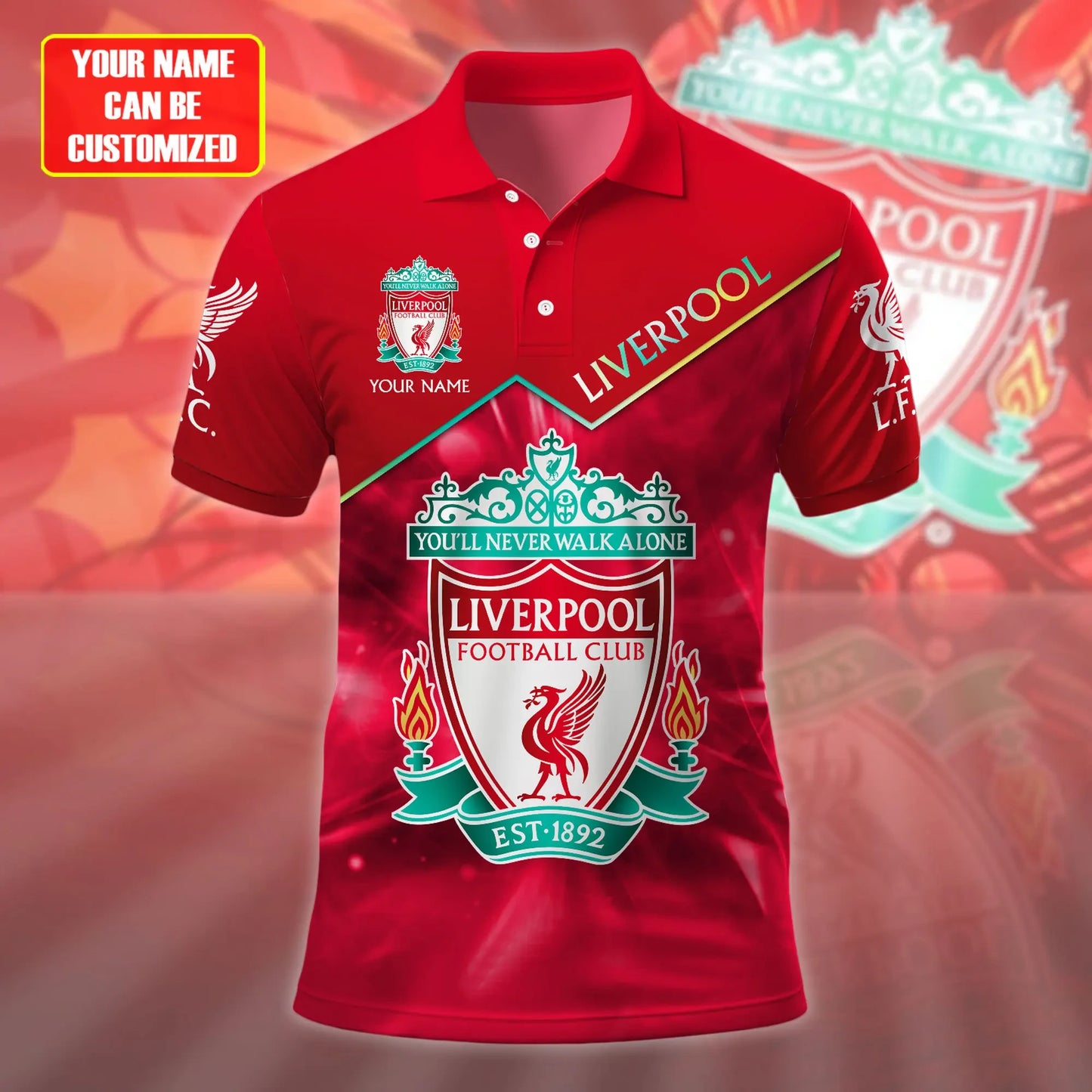 Personalized Liverpool Q5 3D Full Printing Set , Liverpool Shirt , Zipper Polo, Hoodie , Short , Polo ,hawaii