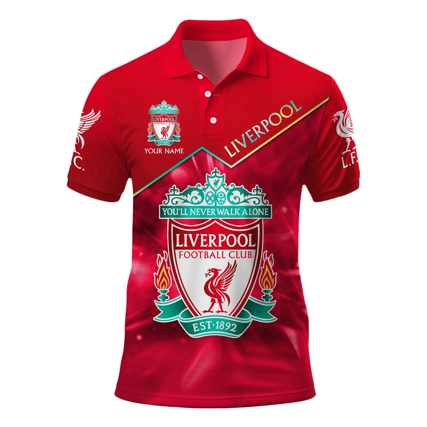 Personalized Liverpool Q5 3D Full Printing Set , Liverpool Shirt , Zipper Polo, Hoodie , Short , Polo ,hawaii