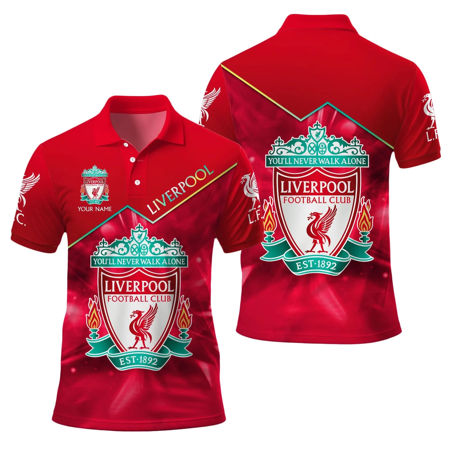 Personalized Liverpool Q5 3D Full Printing Set , Liverpool Shirt , Zipper Polo, Hoodie , Short , Polo ,hawaii