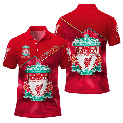 Personalized Liverpool Q5 3D Full Printing Set , Liverpool Shirt , Zipper Polo, Hoodie , Short , Polo ,hawaii