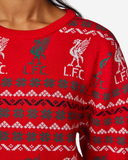 Liverpool Q14 Ugly Christmas Sweater , Unisex Wool Sweater