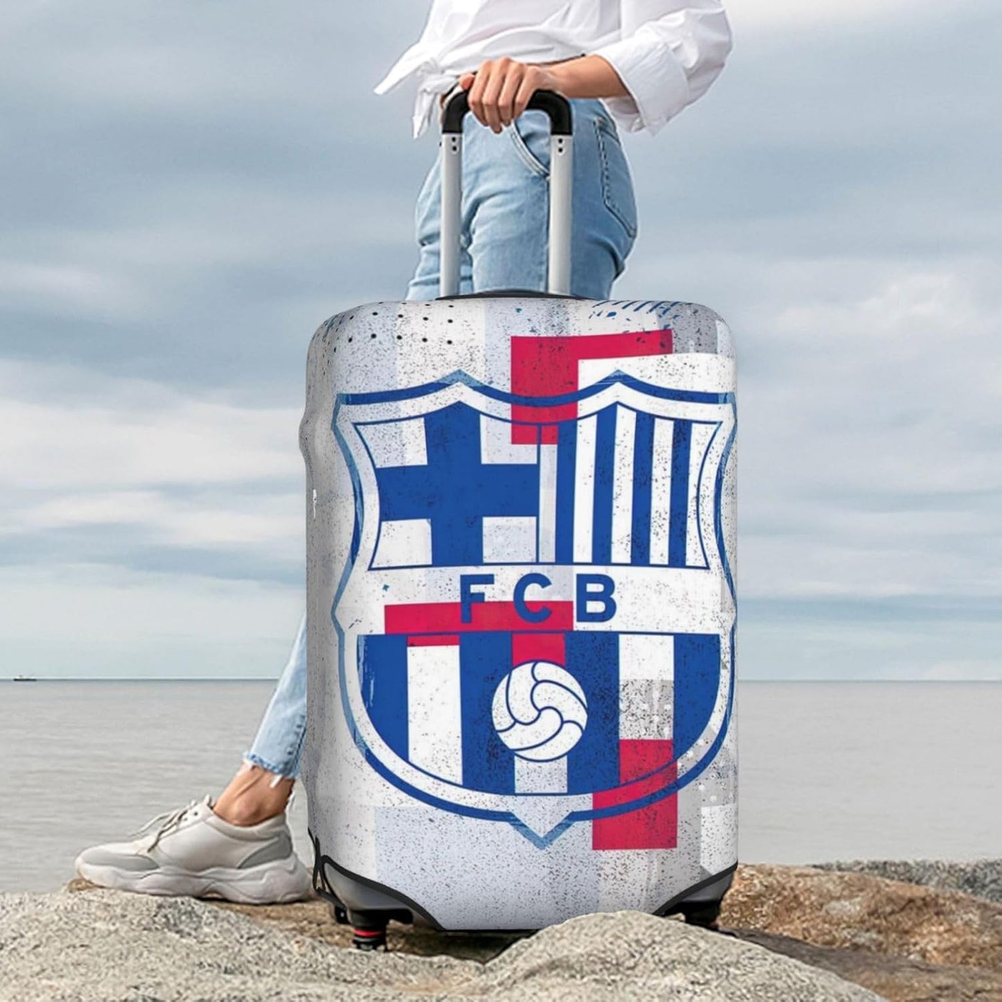 Barcelona FC V3 Luggage Cover Q161214