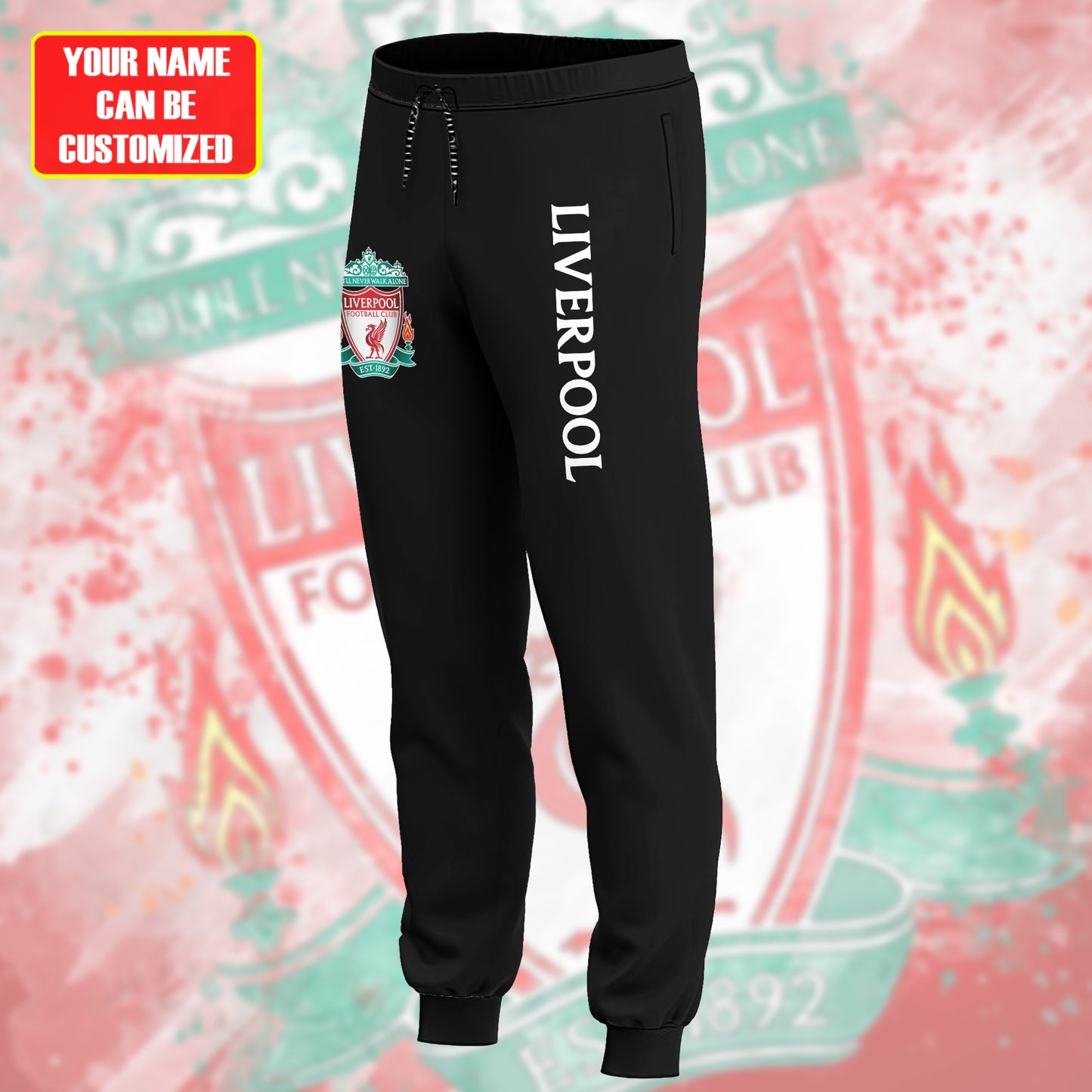 Personalized Liverpool 3D All over Printed Retro Hoodie & Sweatpants Set