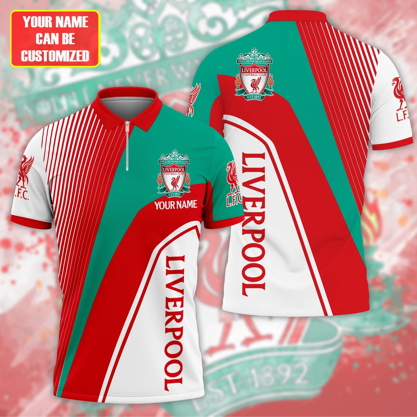 Personalized Liverpool 3D Full Printing Set , Liverpool Shirt , Hoodie , Short , Polo ,hawaii V2