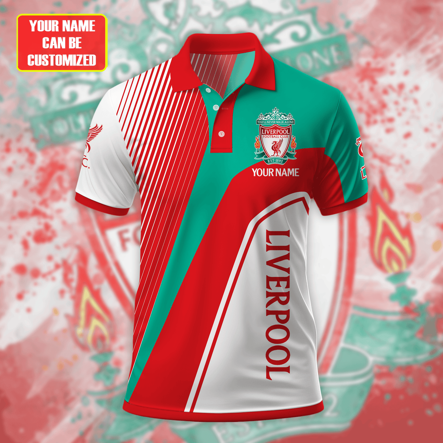 Personalized Liverpool 3D Full Printing Set , Liverpool Shirt , Hoodie , Short , Polo ,hawaii V2