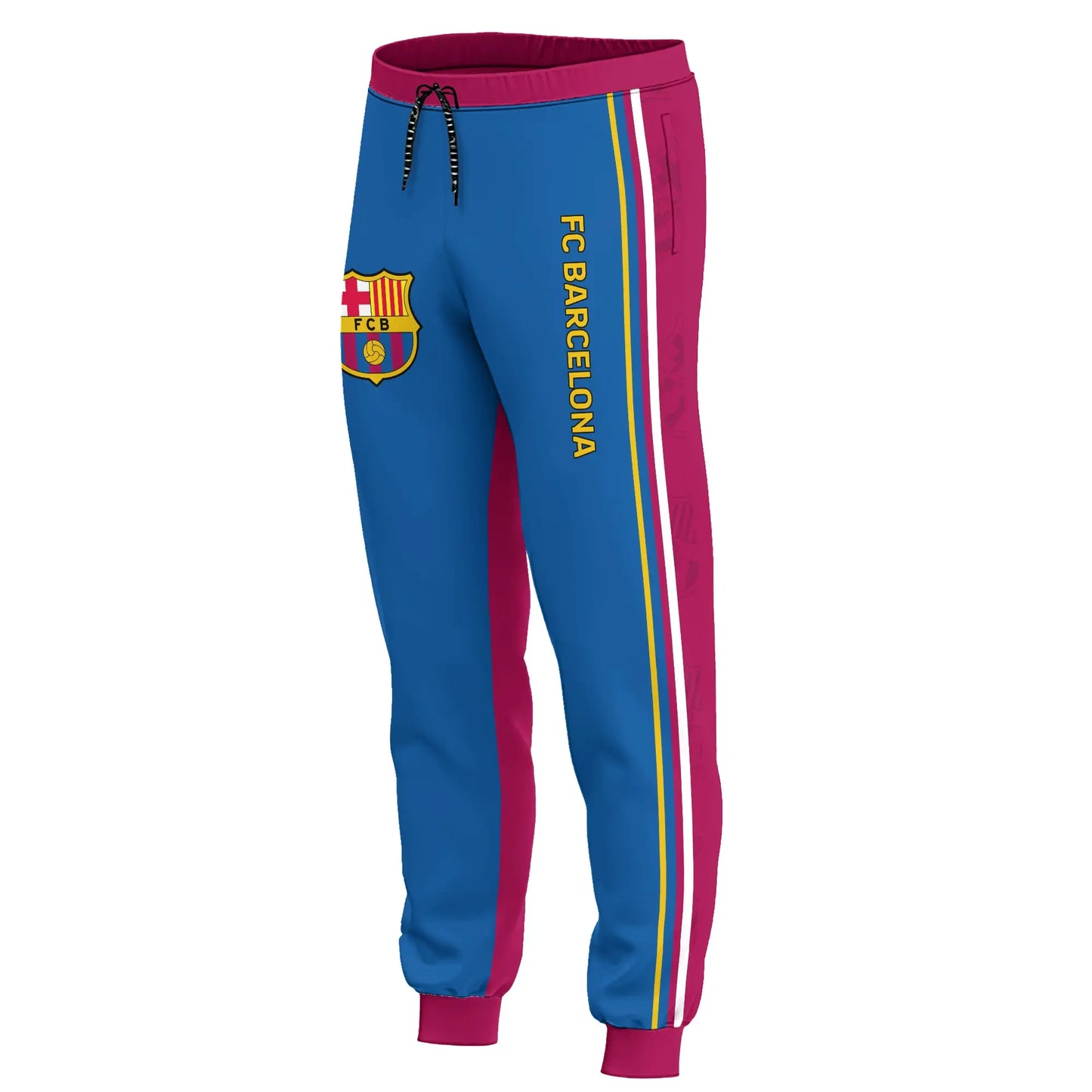 Personalized Barça Q3 3D All over Printed Hoodie and Sweatpants set