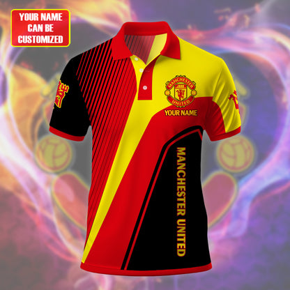 Personalized Manchester United 3D Full Printing Set ,Manchester United Shirt , Hoodie , Short , Polo ,hawaii V3