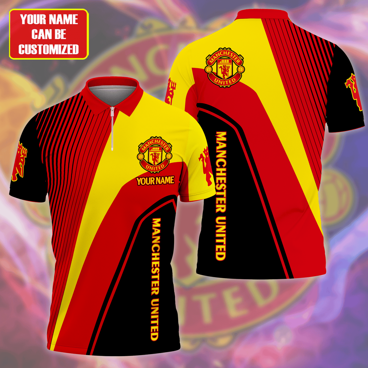 Personalized Manchester United 3D Full Printing Set ,Manchester United Shirt , Hoodie , Short , Polo ,hawaii V3