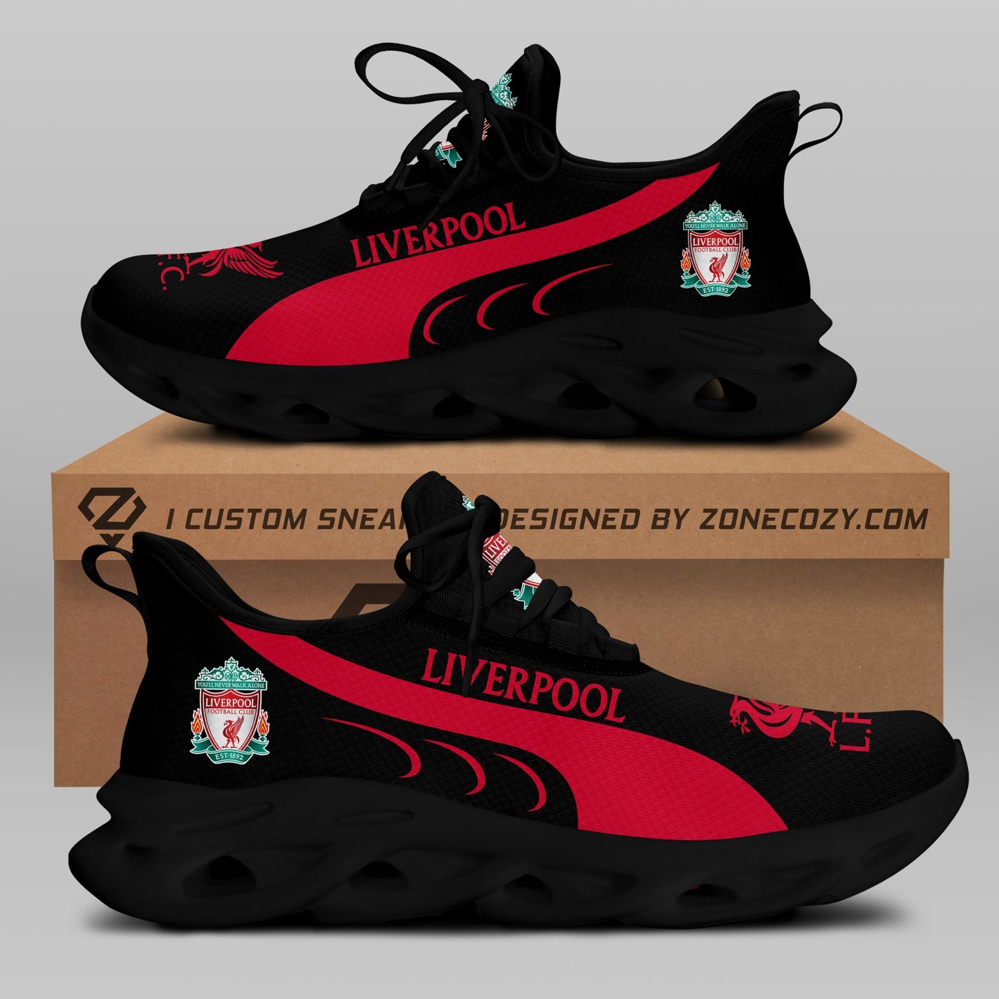 Liverpool V3 Chunky Custom Sneaker