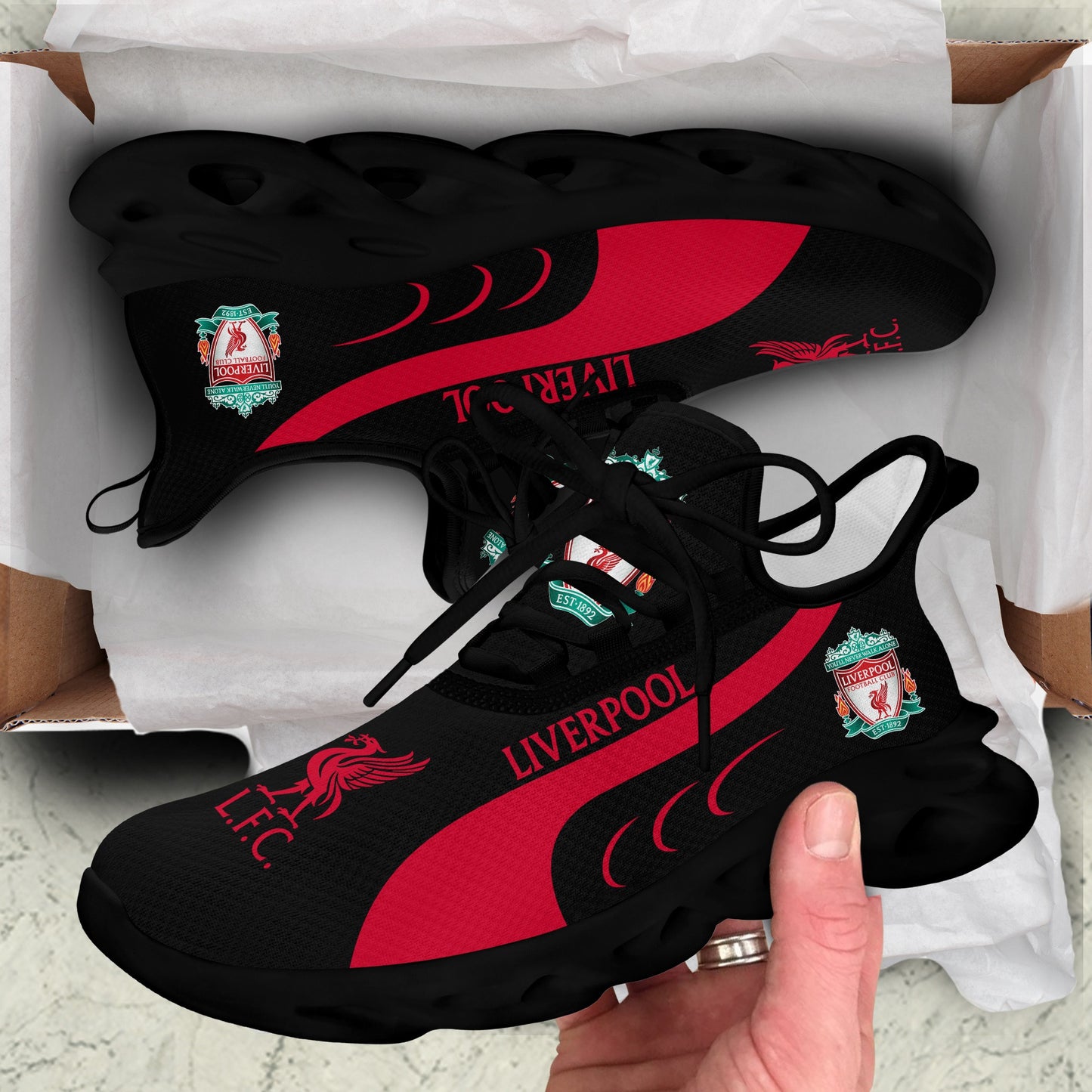 Liverpool V3 Chunky Custom Sneaker